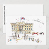 Une invitation à une fête de mariage royal (Devant / Derrière)