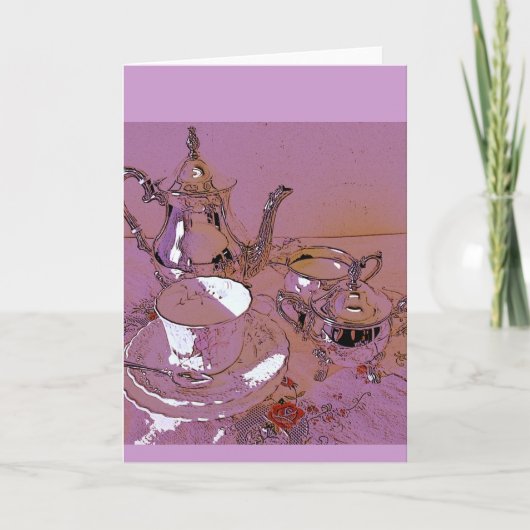 Une invitation au high tea (Devant)