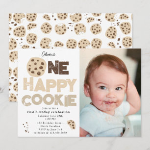 Une invitation Cookie Happy pour 1er Premier anni