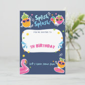 Une invitation d'anniversaire inoubliable (Debout devant)