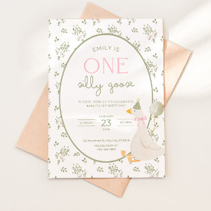 Une invitation d'anniversaire pour une oie idiote
