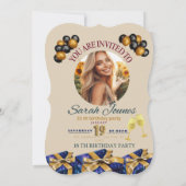 Une invitation d'anniversaire qui convient à tout  (Dos)