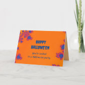 Une invitation de Kinder, Gentler Hallowe'en (Devant)