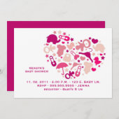 Une invitation de l'amour de mère (Devant / Derrière)