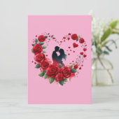 Une invitation de mariage joyeuse (Debout devant)