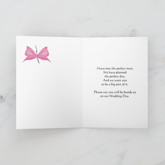 Une invitation d'hôtesse de style artisanat (Intérieur)