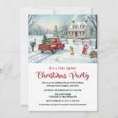 Une invitation rétro pour un très joyeux Noël  (Devant)