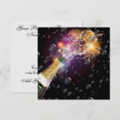 Une invitation royale à une célébration élégante (Devant / Derrière)