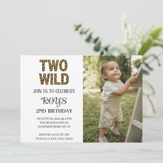 UNE INVITATION SAUVAGE (Debout devant)