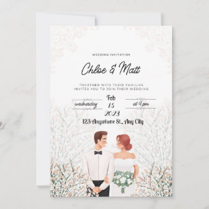 Une invitation unique pour votre jour spécial