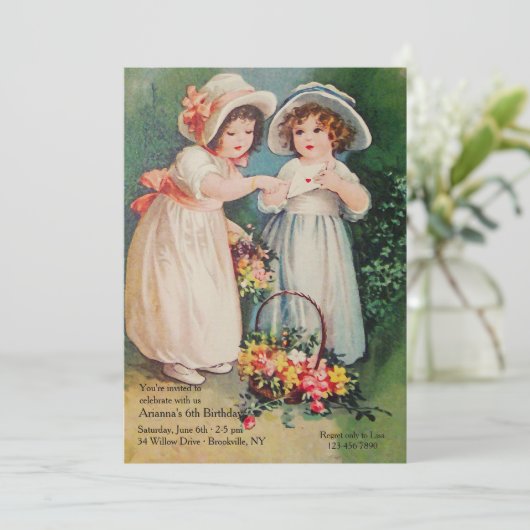 Une invitation Vintage (Debout devant)