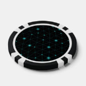 Une jeton de poker avec un design élégant présente (Simple)