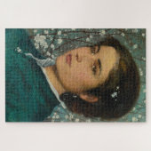 Une jeune femme par Edward Robert Hughes Puzzle (Horizontal)