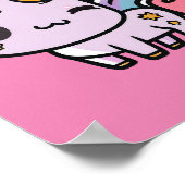 Une jolie affiche de licorne kawaii (Coin)