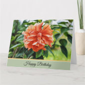 Une Jolie Fleur - Carte Anniversaire (Devant)