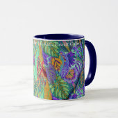 Une jolie mug de Philip Jacobs en tissu de Coleus (Devant droit)