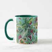 Une jolie tasse Feuille tropicale Philip Jacobs Fa (Gauche)