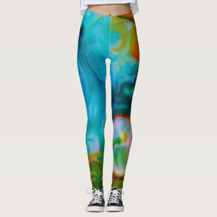 "Une journée à la plage" leggings