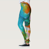 "Une journée à la plage" leggings (Gauche)