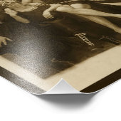 Une journée à la plage Photo Print (Coin)