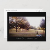 Une journée au parc - Carte postale (Devant / Derrière)