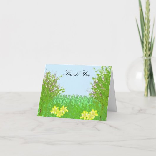 Une journée de printemps Merci (Devant)