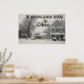 UNE JOURNÉE HIVERNALE EN affiche OHIO (Cuisine)
