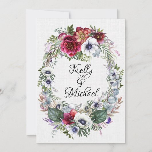 Une Journée Idéale Pour Un Mariage - Invitation (Devant)
