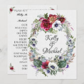 Une Journée Idéale Pour Un Mariage - Invitation (Devant / Derrière)