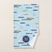 Une journée Sur la rivière lac côtier plaisance N' (Serviette à main)