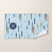 Une journée Sur la rivière lac côtier plaisance N' (Serviette à main)