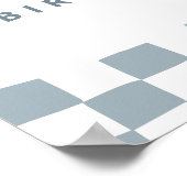 UNE joyeuse Affiche de bienvenue de fête d'anniver (Coin)