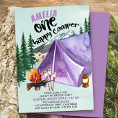 Une joyeuse Camper Girls 1er Invitation anniversai