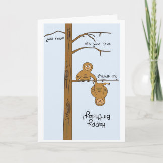 Une joyeuse carte d'anniversaire.