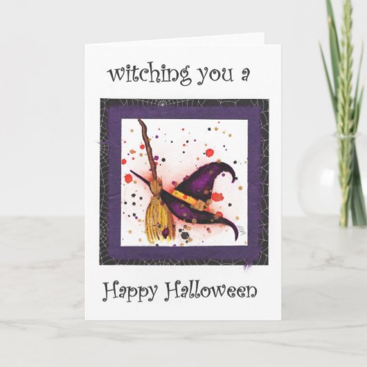 Une joyeuse carte d'Halloween (Devant)