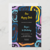 une joyeuse invitation à la fête d'anniversaire (Devant)