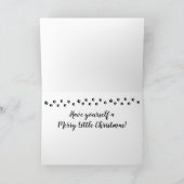 Une joyeuse petite carte de Kitty de Noël (Intérieur)