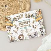 Une jungle sauvage fête d'anniversaire Invitation
