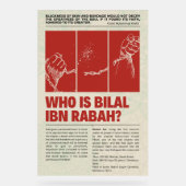 Une leçon de vie sur l'affiche de la liberté humai (Recto)