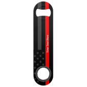 Une ligne rouge mince affichage personnalisé par (Devant)