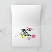 Une Lys Fée Merci Note (Intérieur)