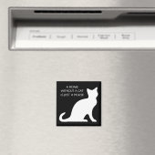 Une maison sans chat n'est qu'un aimant à maison (In Situ (Lave-vaisselle))