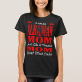 Une maman albanaise aiment le T-shirt beaucoup (Devant)