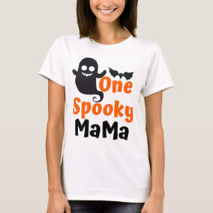 Une maman Éffrayante, T-shirt femme d'Halloween