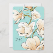 Une mariée d'aquarelle dans une invitation à la do (Dos)