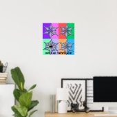 Une Mauvaise Flocon de Neige ! Affiche (Bureau à domicile)