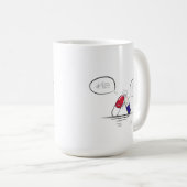 Une mauvaise interaction médicamenteuse, tasse (Devant droit)