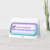 Une meilleure carte de papillon de sensation (Dos)