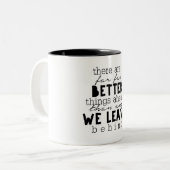 Une meilleure tasse de café de choses en avant (Devant gauche)