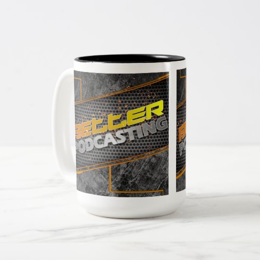 Une meilleure tasse Podcasting (Devant gauche)